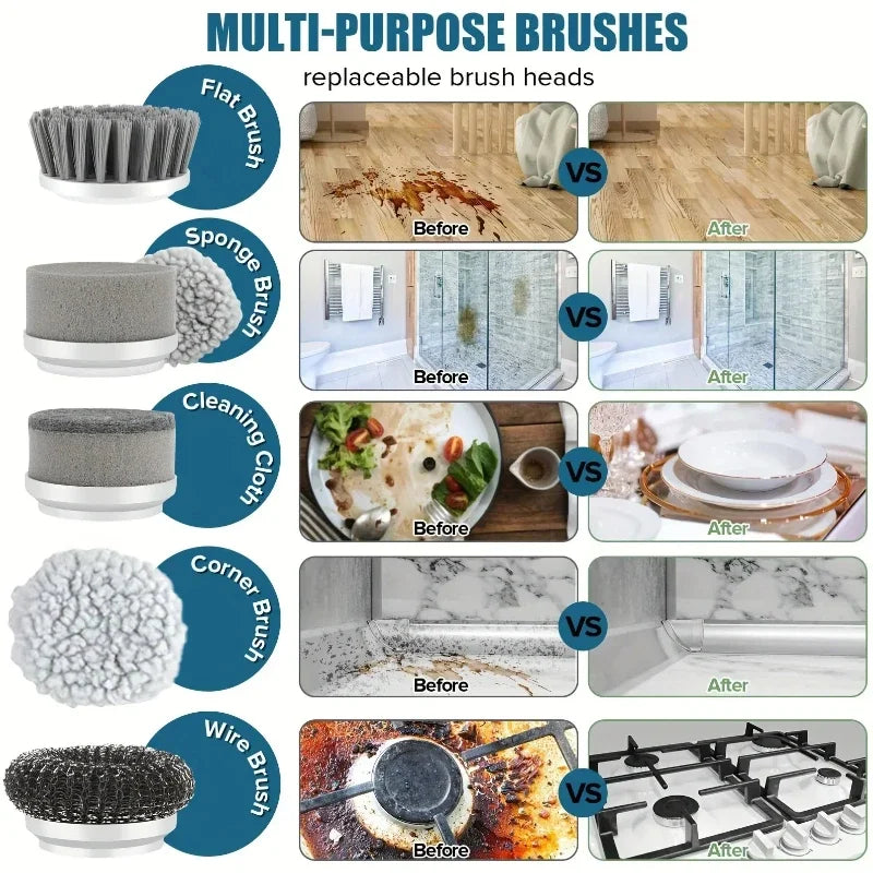 Electric Spin Scrubber