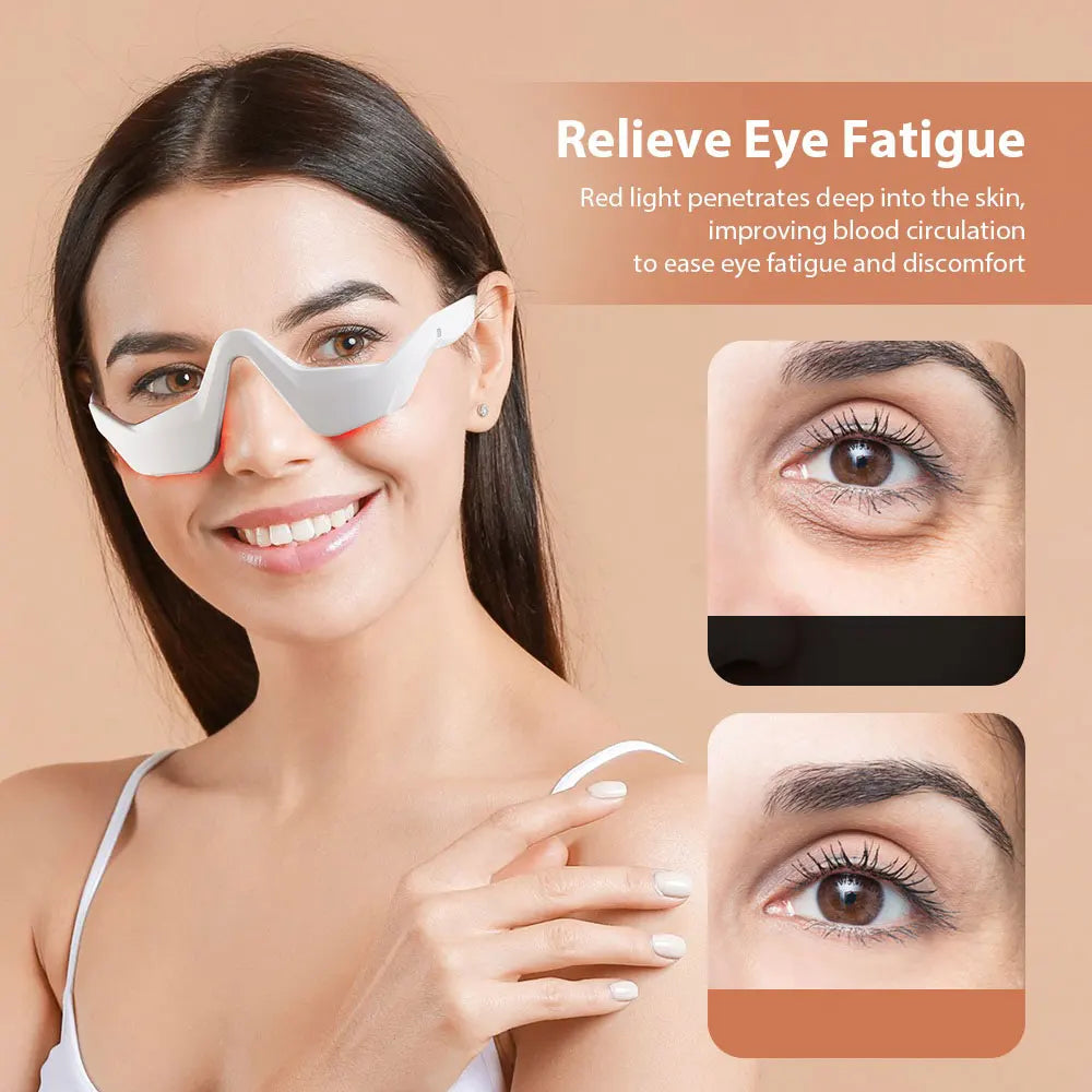 Red Light Therapy Eye Massager