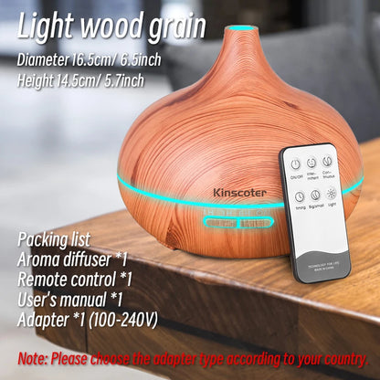 Wood Essential Oil Diffuser
