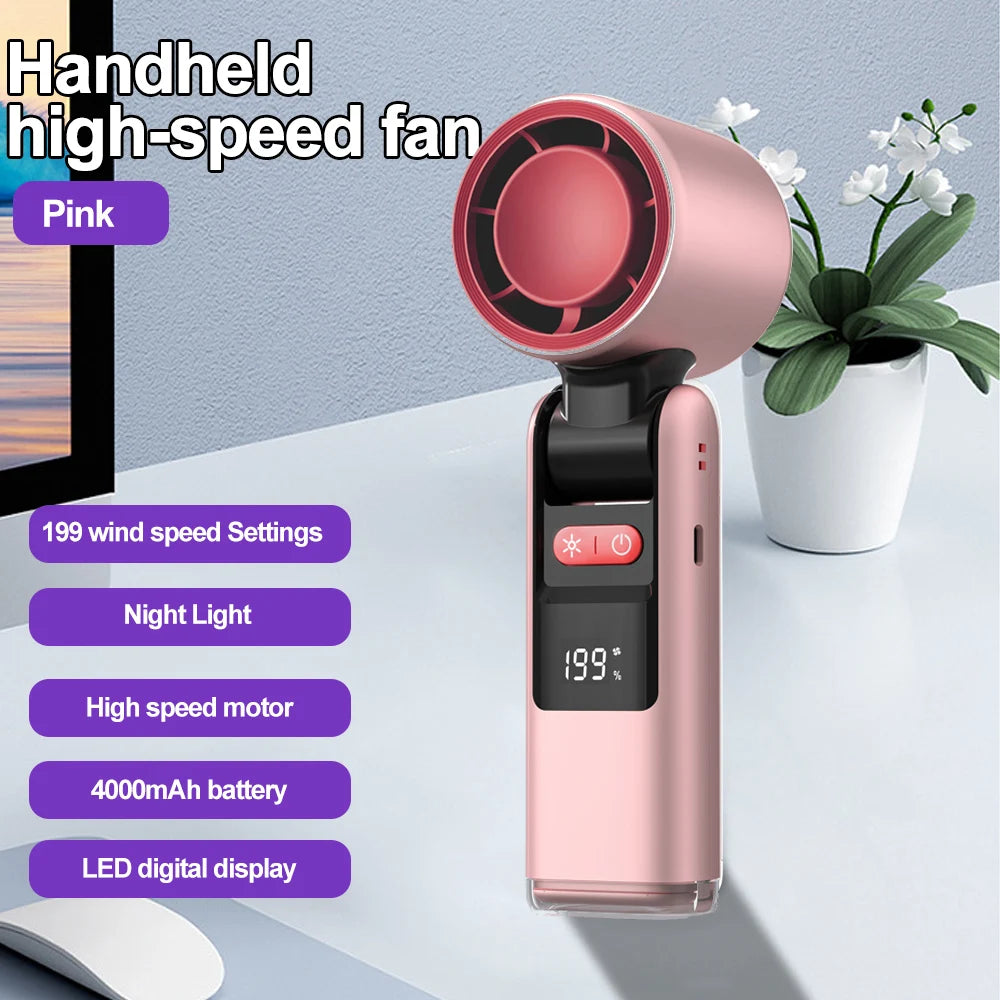 Mini Handheld Turbo Fan