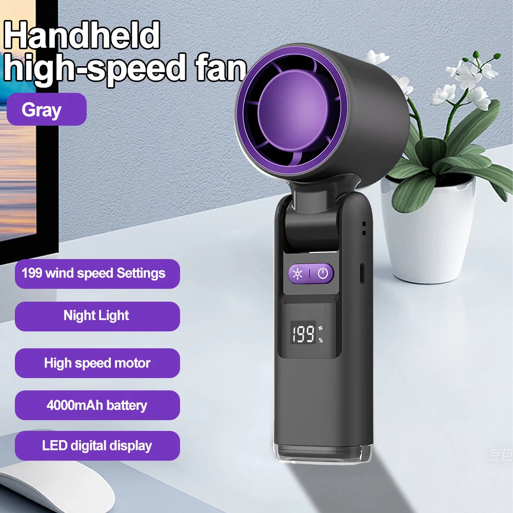 Mini Handheld Turbo Fan