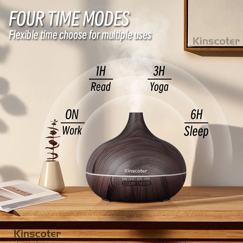 Wood Essential Oil Diffuser