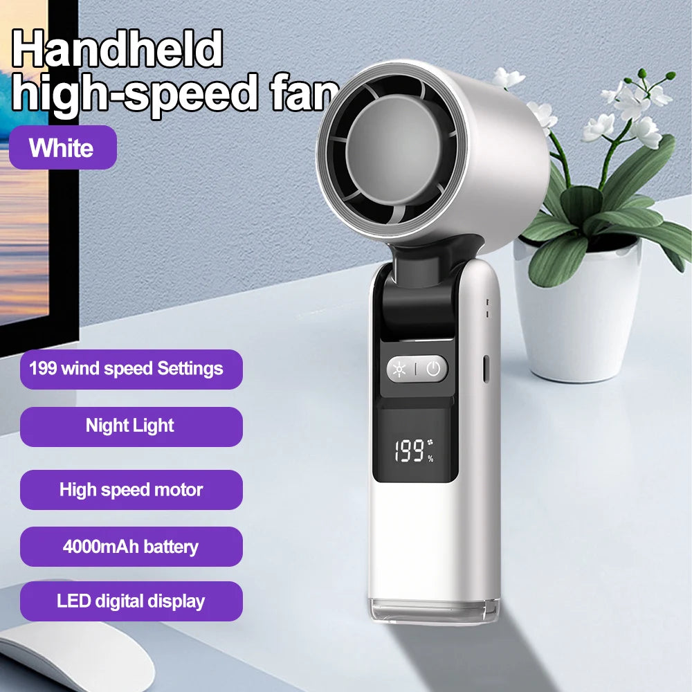 Mini Handheld Turbo Fan