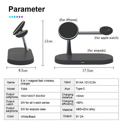 3 in 1 Wireless Charger Stand